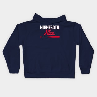 Minnesota Nice. Kids Hoodie